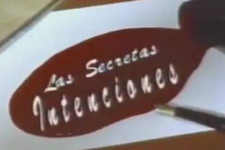 Visuel de la telenovela Las secretas intenciones (mexicaine, 1992)